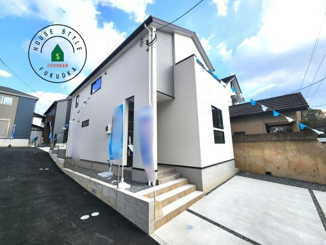 福岡市城南区友丘6丁目第3-4棟（4号棟）の外観|デザイン性のある外観です。