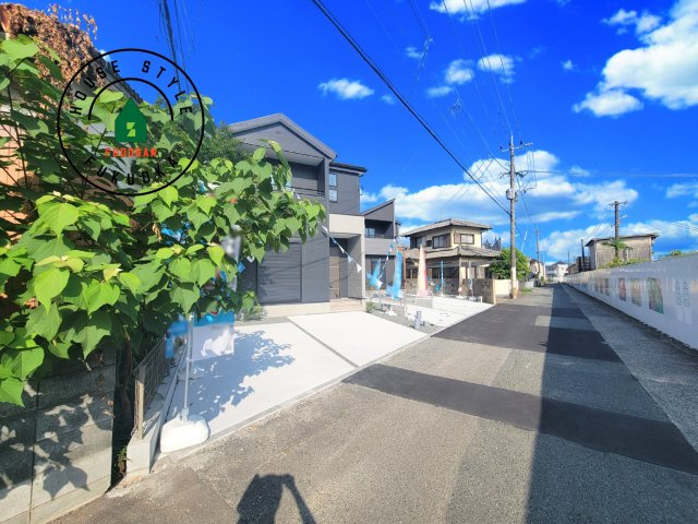 太宰府市都府楼南5丁目第1-3棟（3号棟）の前面道路含む現地写真|見学の時間などお気軽にお問い合わせ下さい。