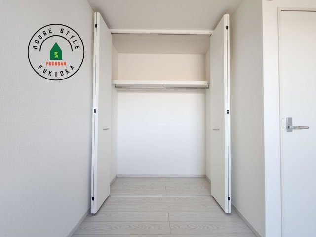 大野城市雑餉隈町1丁目第1-1棟（1号棟）の収納|大きなスペースがあり、収納には困りません。