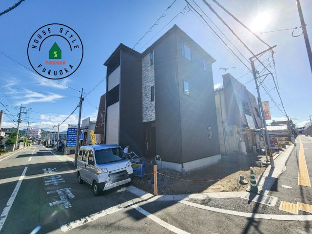 大野城市雑餉隈町1丁目第1-1棟（1号棟）の前面道路含む現地写真|見学の時間などお気軽にお問い合わせ下さい。