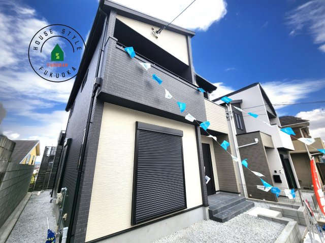 大野城市南ヶ丘3丁目第3-2棟（1号棟）の外観|デザイン性のある外観です。