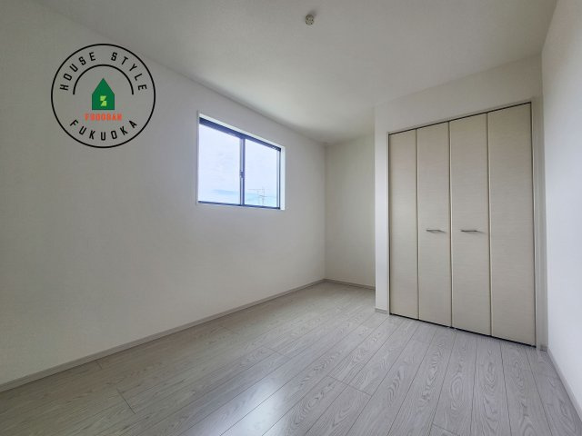 福岡市東区和白5丁目第1-3棟（3号棟）の洋室|落ち着いた色調の洋室です。