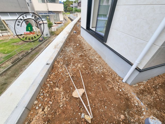 福岡市東区和白5丁目第1-3棟（3号棟）の庭|お庭で自由な時間を過ごせます。