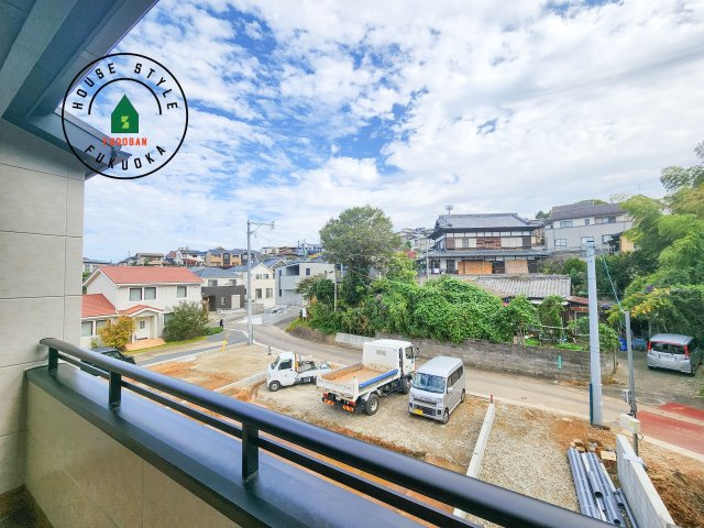 福岡市東区和白5丁目第1-3棟（3号棟）の展望|窓から緑が見える物件も魅力的です。