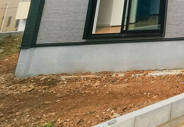 福岡市東区和白5丁目第1-3棟（4号棟）の庭|お庭で自由な時間を過ごせます。