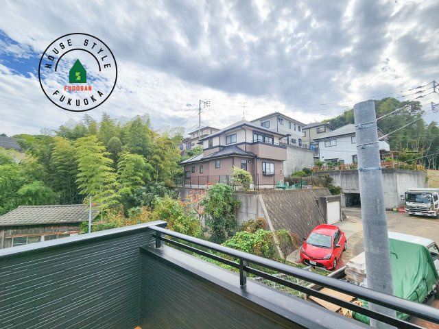 福岡市東区和白5丁目第1-3棟（4号棟）の展望|窓から緑が見える物件も魅力的です。