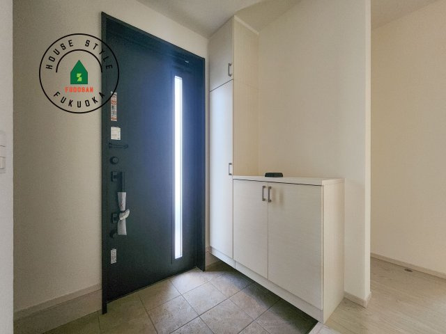 福岡市東区美和台5丁目第6-2棟（2号棟）の防犯設備|二重ロックでしっかり防犯対策ができます。