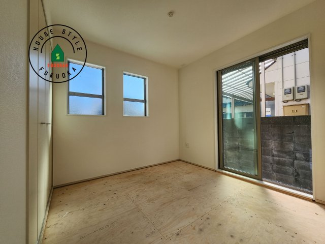 福岡市南区鶴田4丁目第4-3棟（1号棟）の和室|柔らかい畳が心地よい和室