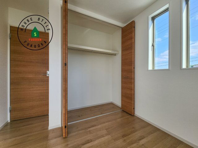 福岡市南区鶴田4丁目第4-3棟（2号棟）の収納|大きなスペースがあり、収納には困りません。