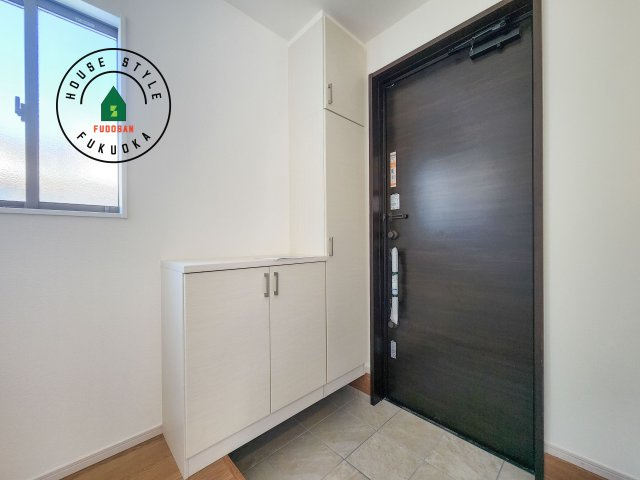 福岡市南区鶴田4丁目第4-3棟（2号棟）の防犯設備|二重ロックでしっかり防犯対策ができます。