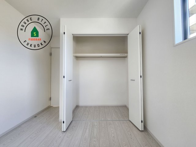 福岡市南区鶴田4丁目第4-3棟（3号棟）の収納|大きなスペースがあり、収納には困りません。