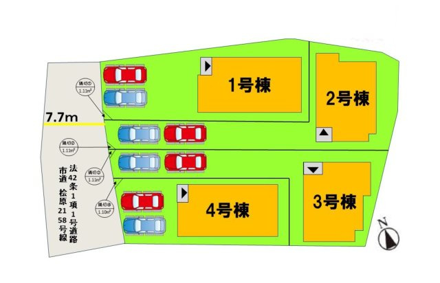 福岡市南区桧原5丁目第1-4棟（2号棟）の内観：施工例|多くの時間を過すことになるリビングだからこそ、いつも穏やかな空間・解放感が味わえ毎日が充実します。