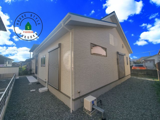 古賀市薦野第1-3棟（1号棟）の外観|デザイン性のある外観です。