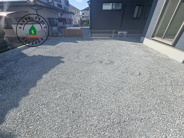 糟屋郡須恵町須恵第20-3棟（1号棟）の庭|お庭で自由な時間を過ごせます。