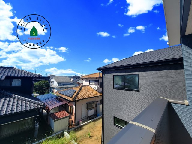 糟屋郡須恵町須恵第20-3棟（1号棟）の展望|窓から緑が見える物件も魅力的です。