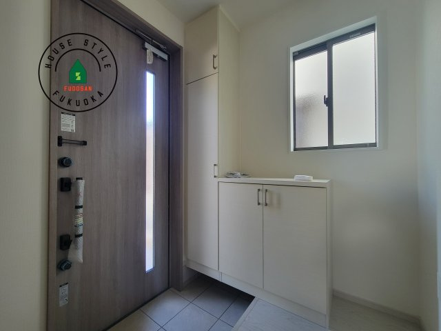 糟屋郡須恵町須恵第20-3棟（1号棟）の防犯設備|二重ロックでしっかり防犯対策ができます。