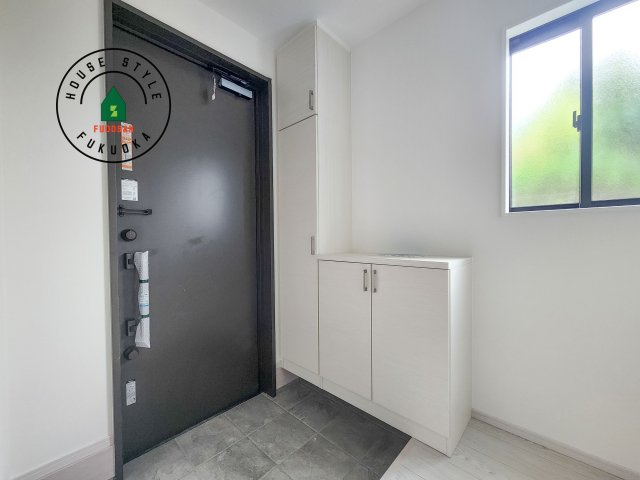 糟屋郡志免町王子3丁目第2-2棟（1号棟）の防犯設備|二重ロックでしっかり防犯対策ができます。