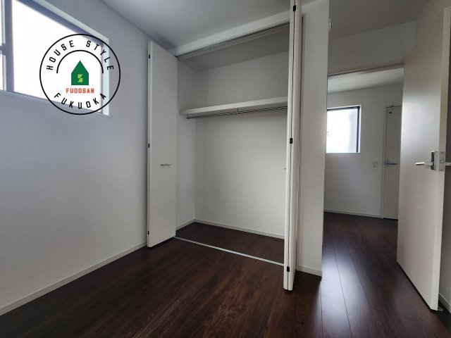 糟屋郡宇美町宇美中央1丁目第3-6棟(1号棟)の内観：施工例|大きなスペースがあり、収納には困りません。