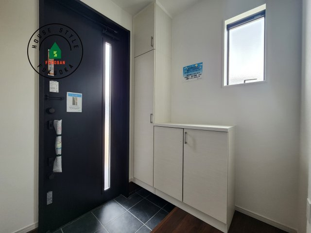 糟屋郡宇美町宇美中央1丁目第3-6棟(1号棟)の防犯設備|二重ロックでしっかり防犯対策ができます。