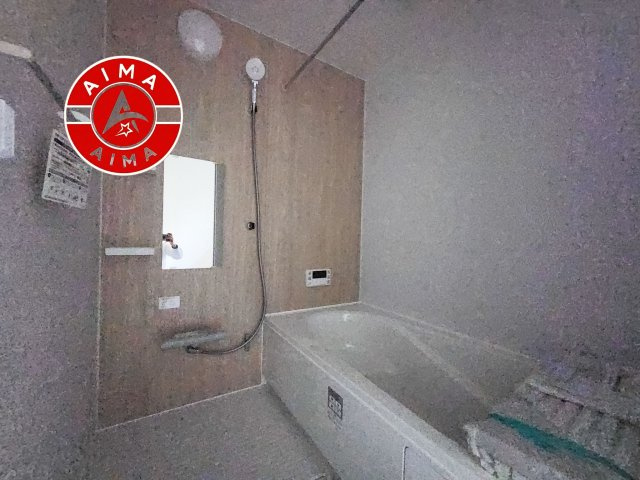 糟屋郡宇美町宇美中央1丁目第3-6棟(2号棟)の浴室|1日の疲れを癒してくれる広々バスルーム。雨の日のお洗濯にも大活躍な浴室乾燥機付です！
