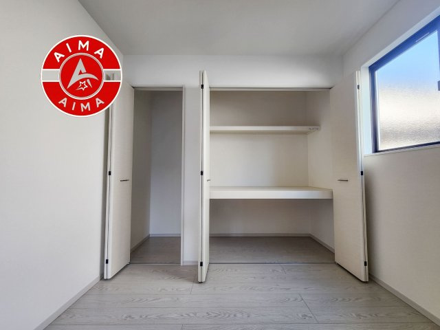 糟屋郡宇美町宇美中央1丁目第3-6棟(2号棟)の収納|大きなスペースがあり、収納には困りません。