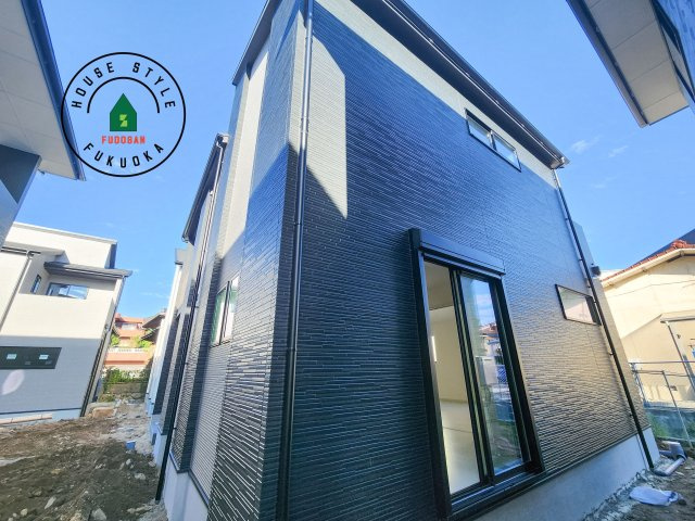 糟屋郡宇美町宇美中央1丁目第3-6棟(3号棟)の外観|デザイン性のある外観です。