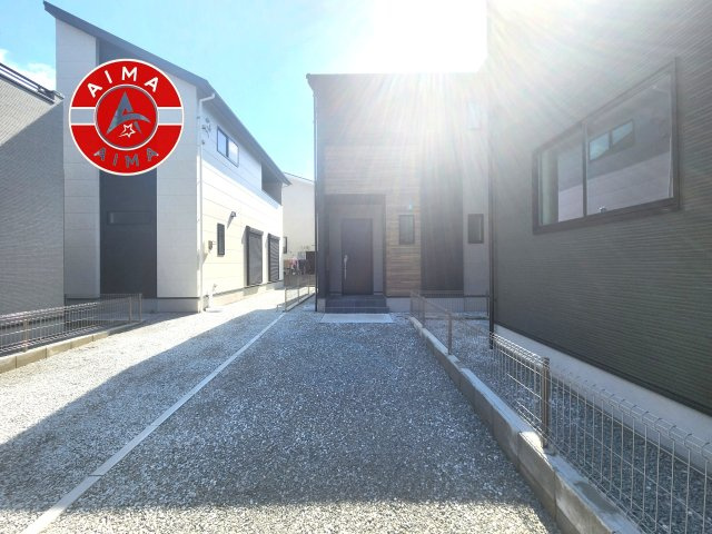 糟屋郡宇美町宇美中央1丁目第3-6棟(3号棟)の外観|デザイン性のある外観です。