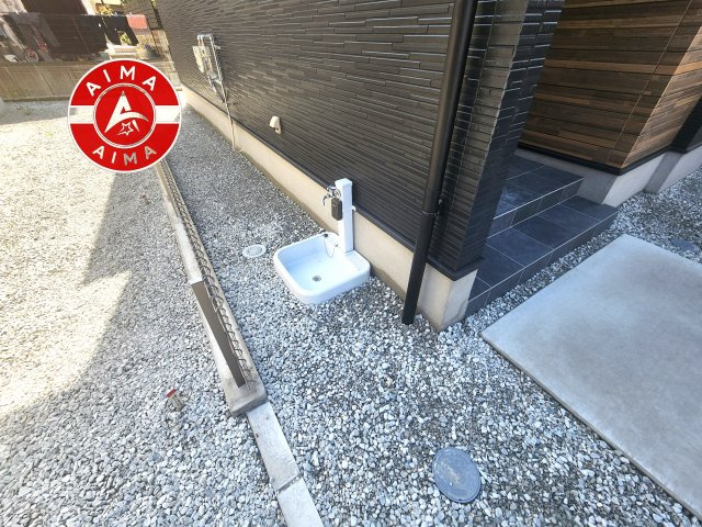 糟屋郡宇美町宇美中央1丁目第3-6棟(3号棟)の庭|お庭で自由な時間を過ごせます。