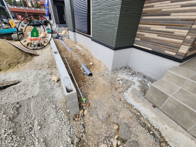 糟屋郡宇美町宇美中央1丁目第3-6棟(4号棟)の庭|お庭で自由な時間を過ごせます。