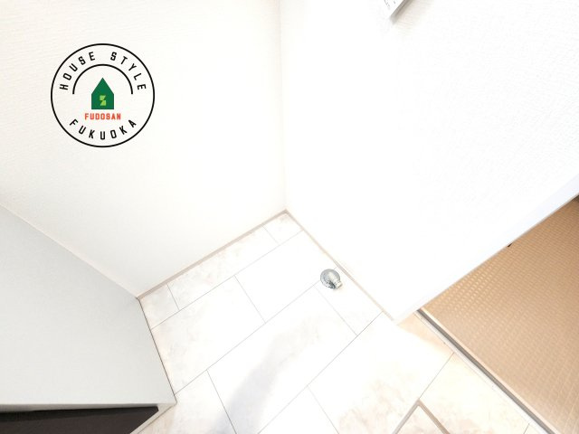 福岡市東区香住ケ丘5丁目第1-6棟（A号棟）の内観：施工例|ランドリースペースとなります。広々して有効的にご使用できます。 