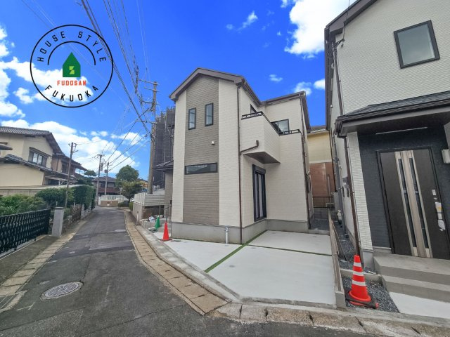 福岡市南区井尻3丁目第1-2棟（A号棟）の前面道路含む現地写真|見学の時間などお気軽にお問い合わせ下さい。
