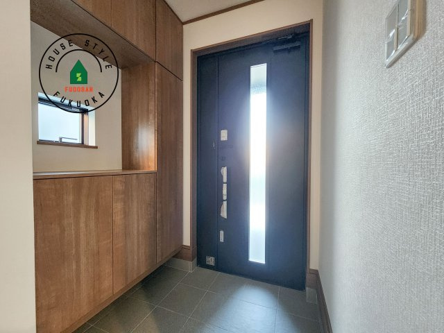 福岡市南区五十川2丁目第2-5棟（C号棟）の防犯設備|二重ロックでしっかり防犯対策ができます。