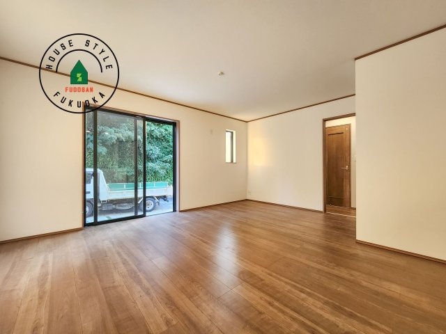 福岡市早良区飯倉6丁目第1-1棟（A号棟）の和室|将来的に、琉球畳を引きまして和室風にすることも可能です。