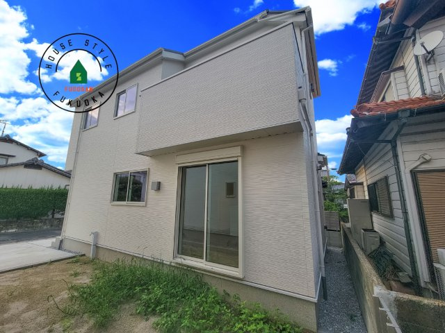 福岡市早良区重留1丁目第1-2棟（1号棟）の外観|デザイン性のある外観です。