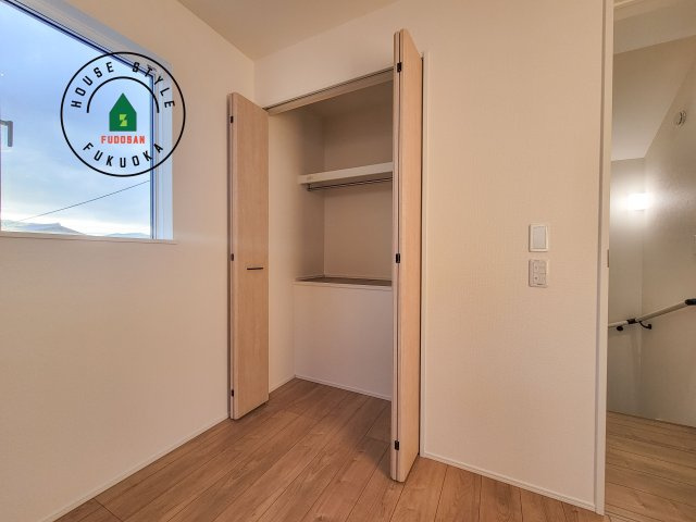 福岡市早良区重留1丁目第1-2棟（1号棟）の収納|収納には困りません。