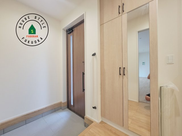 福岡市早良区重留1丁目第1-2棟（1号棟）の防犯設備|二重ロックでしっかり防犯対策ができます。