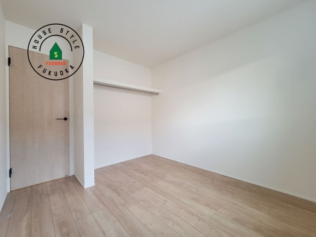 福岡市早良区重留1丁目第1-2棟（1号棟）の和室|将来的に、琉球畳を引きまして和室風にすることも可能です。