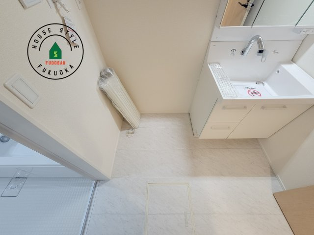 福岡市中央区笹丘2丁目第1-5棟（1号棟）のランドリースペース|ランドリースペースとなります。広々して有効的にご使用できます。 