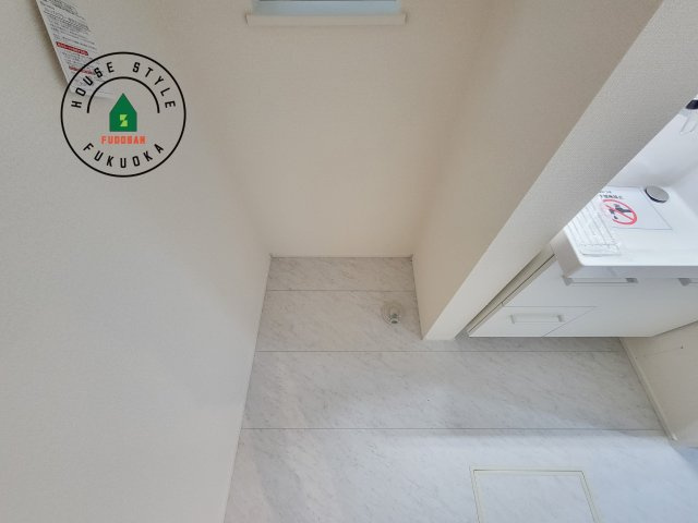 福岡市中央区笹丘2丁目第1-5棟（2号棟）のランドリースペース|ランドリースペースとなります。広々して有効的にご使用できます。 