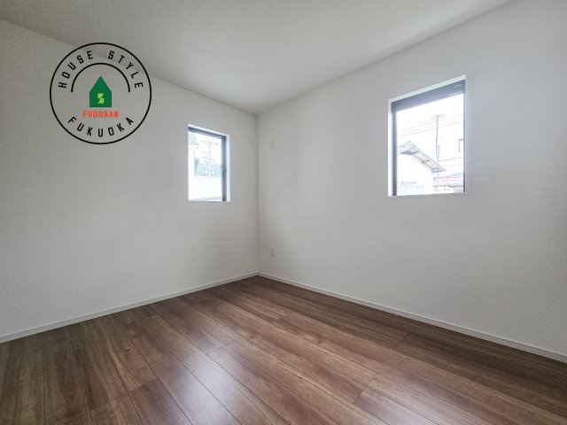 福岡市早良区野芥5丁目第3-3棟（3号棟）　の洋室|採光良好な洋室は全居室、複層ガラスの遮熱効果と断熱効果で、一年中快適に過ごせます。