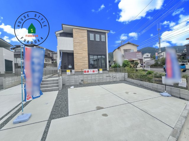 福岡市早良区野芥5丁目第3-3棟（3号棟）　の外観|デザイン性のある外観です。