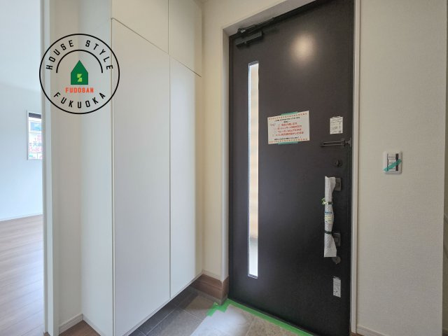 福岡市早良区野芥5丁目第3-3棟（3号棟）　の防犯設備|二重ロックでしっかり防犯対策ができます。