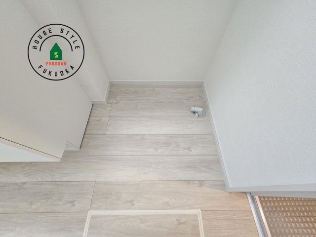 春日市塚原台2丁目第1-1棟（1号棟）　のランドリースペース|ランドリースペースとなります。広々して有効的にご使用できます。 