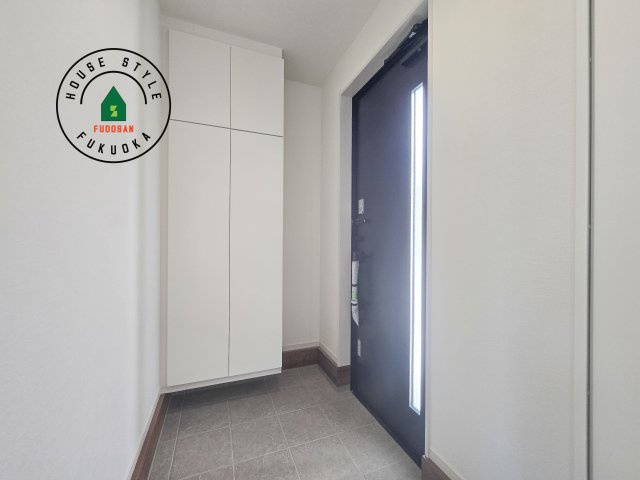 筑紫野市石崎3丁目第1-2棟（2号棟）　の防犯設備|二重ロックでしっかり防犯対策ができます。