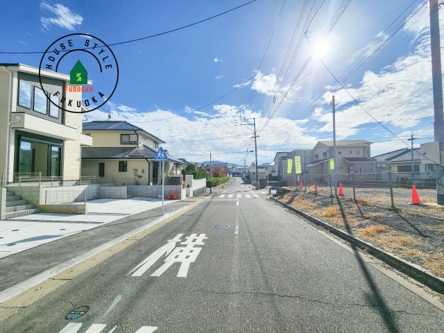 糟屋郡須恵町上須恵第7-2棟（1号棟）　の前面道路含む現地写真|前面道路です。