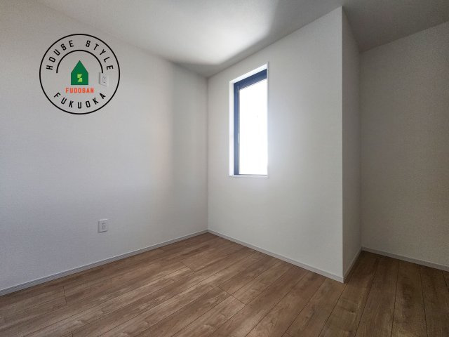 糟屋郡須恵町上須恵第7-2棟（1号棟）　の和室|将来的に、琉球畳を引きまして和室風にすることも可能です。