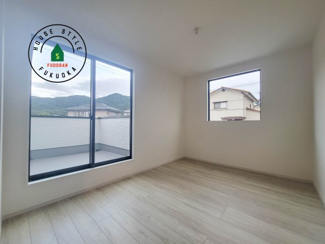 福岡市早良区野芥6丁目第6-1棟（1号棟）　の寝室|主寝室には収納力に優れたクローゼットがありますので、お部屋もすっきり片付きます。