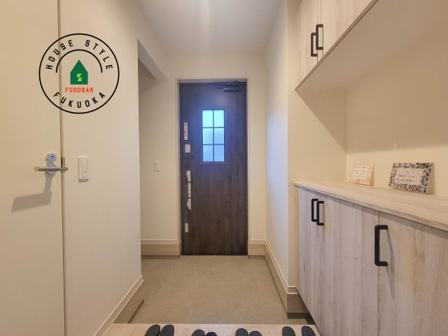 福岡市早良区野芥6丁目第6-1棟（1号棟）　の防犯設備|二重ロックでしっかり防犯対策ができます。