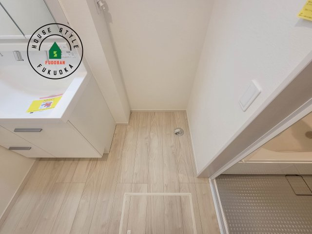 福岡市早良区野芥6丁目第6-1棟（1号棟）　のランドリースペース|ランドリースペースとなります。広々して有効的にご使用できます。 