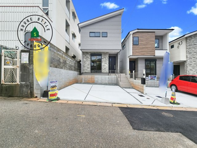 福岡市東区松香台1丁目第2-3棟（3号棟）　の外観|デザイン性のある外観です。